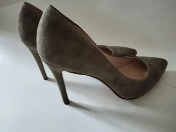 카네마츠 스웨이드 9cm 힐
