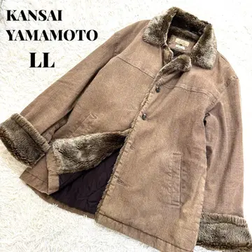 KANSAI JEANS 야마모토 간사이 무스탕 자켓 보아 빅 사이즈 XL