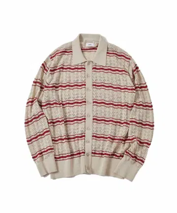 ALLEGE Openwark Boder Cardigan 알레지