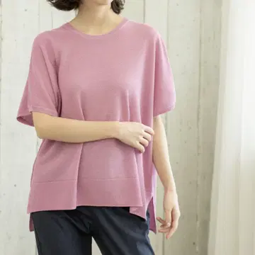 OPAQUE.CLIP 메쉬 니트