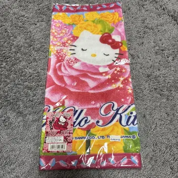 지역 한정 키티 핸드 타월 미사용