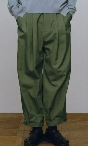 나일론 서지 그루카 팬츠