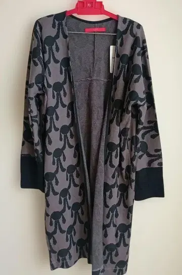 새상품 미사용 그라니프 북유럽 오레 엑셀 자카드 롱 가디건 F