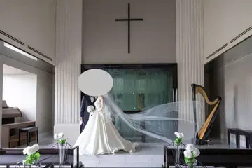페리체 마츠에 웨딩 베일