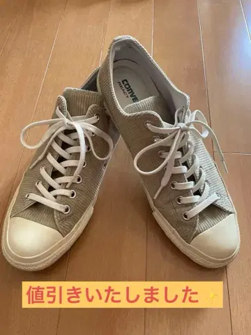 컨버스 CONVERSE 코듀로이 스니커즈 29cm