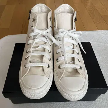 CONVERSE ALL STAR 하이컷 스니커즈 화이트 24cm