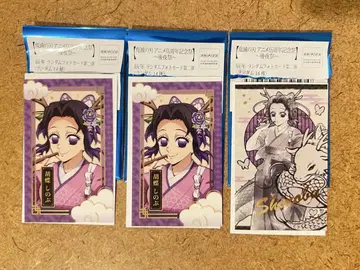귀멸의 칼날 코쵸우 시노부 ufotable 갑진년 랜덤 포토 카드