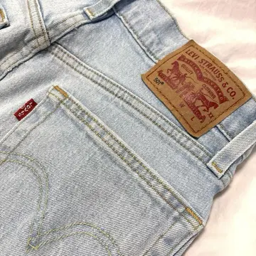 Levi's 스트레이트 데님 라이트 블루 501