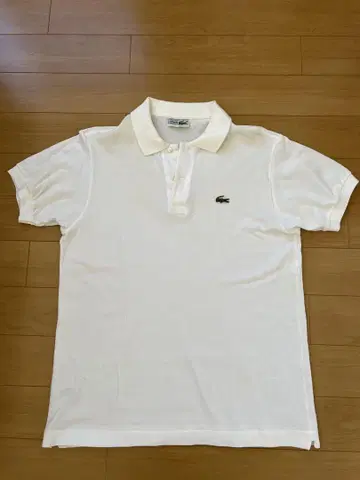 Lacoste 피케 셔츠 화이트 사이즈 5 프랑스제 프레라코