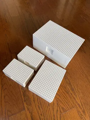 IKEA 레고 박스 4개 세트 화이트
