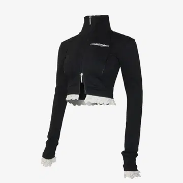 THEREDTHREAD S track jersey jacket lace