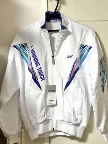 미사용 새상품 YONEX 화이트 저지 M 사이즈 90s