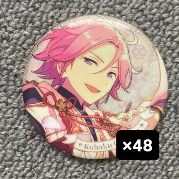 앙스타 오우카와 코하쿠 중국 꽃의 계약 캔뱃지