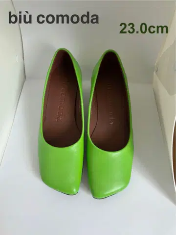 [ ROSEBUD ] 그린 스퀘어토 펌프스 23.0cm