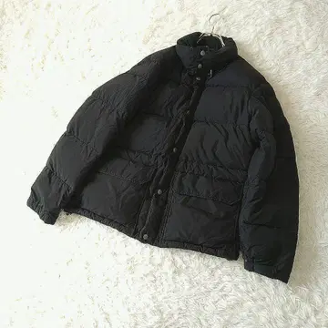 J.CREW 고기능 더블 지퍼 익스페디션 다운 자켓 블랙 M