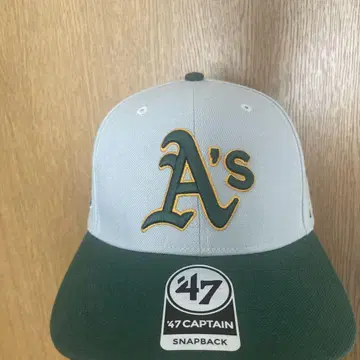 47 A's CAPTAIN 스냅백 캡