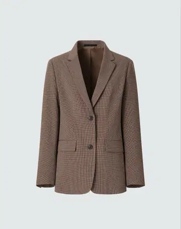 UNIQLO 테일러드 자켓 34BROWN