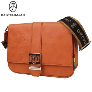 CASTELBAJAC 까스텔바작 가로형 숄더백 오렌지