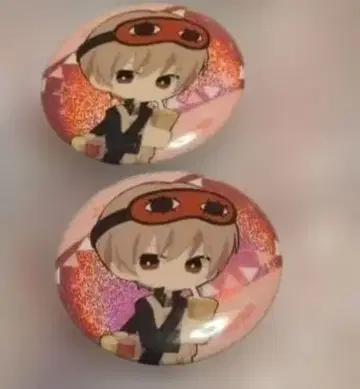 긴파치 선생님 캡콤 카페 캔뱃지 오키타 소고
