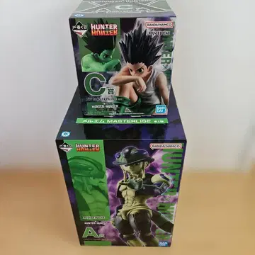 HUNTER HUNTER 피규어 세트 곤 C상, 메르엠 A상 제일복권