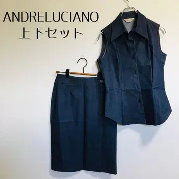 [ ANDRELUCIANO ] 셋업 슬리브리스