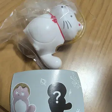 고양이 모양 캡슐 토이 미개봉