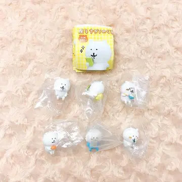 앉아있는 나가노의 곰 전 6종 풀컴프