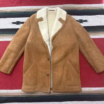 새상품급 40 USA제 90s Sawyer of Napa 무스탕
