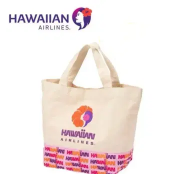 PLAZA HAWAIIAN AIRLINES 토트백