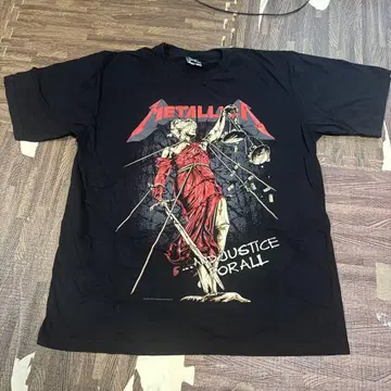 Metallica Justice for All 티셔츠