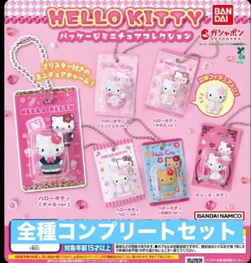 HELLO KITTY 패키지 미니어처 컬렉션 컴프 세트 키티