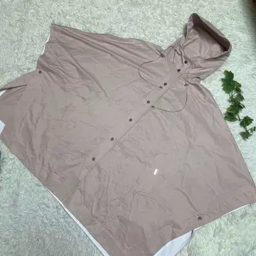 컨디션 최상 피에르 가르뎅 스프링 판초풍 자켓 베이지 38 M