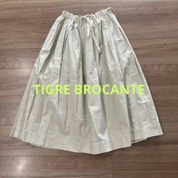 TIGRE BROCANTE 티그르브로칸테 코튼 스커트