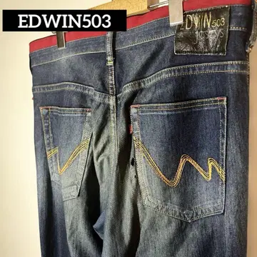 [ 개성파 구제 의류 ] EDWIN 503 데님 팬츠 레어 청바지 M