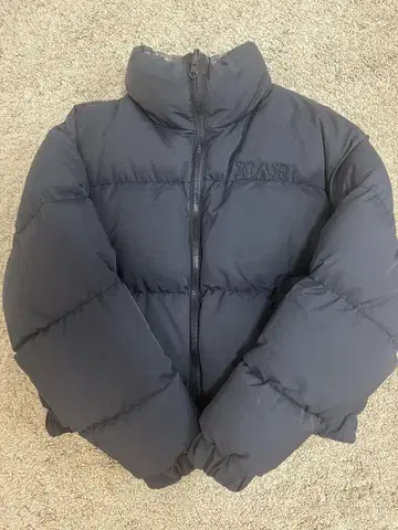 NAR 자수 네이비 다운 자켓
