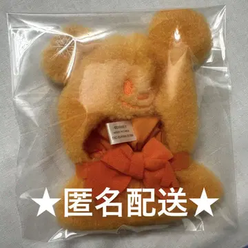 유니베어시티 시크릿 판초 눈사람 오렌지