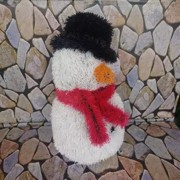 눈사람 봉제 인형 본체 약 57cm 스노우맨.