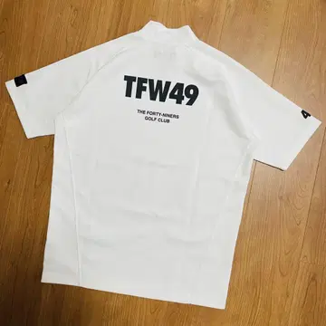TFW49 모크넥 T셔츠 화이트 4 junhashimoto