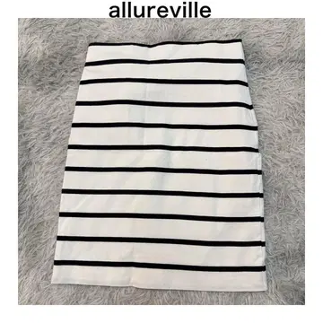 allureville 알아바일 보더 스커트 M