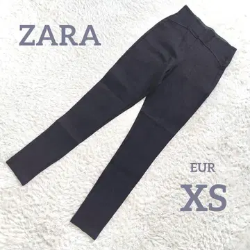 ZARA 자라 스키니 팬츠 스트레치 레깅스 블랙 검정 EURXS