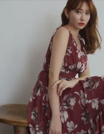 herlipto Anemone Cache-Coeur Long Dress