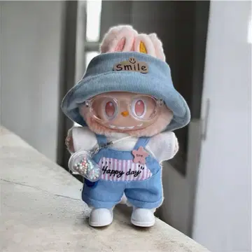 LABUBU POPMART 6개 세트 옷 갈아입기 코듀로이
