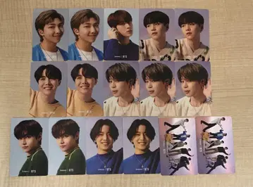 BTS GALAXY 트레이딩 카드 16장 묶음 판매