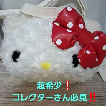 초레어 새상품 택 포함 헬로키티 봉제 인형 백 2W 숄더 백