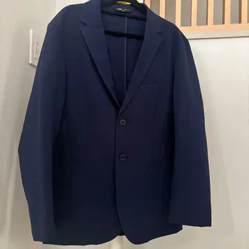 네이비 테일러드 자켓 2버튼 새상품