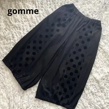 고무 팬츠 도트 무늬 M