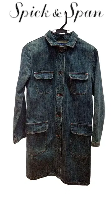 Spick & Span 데님 자켓 롱