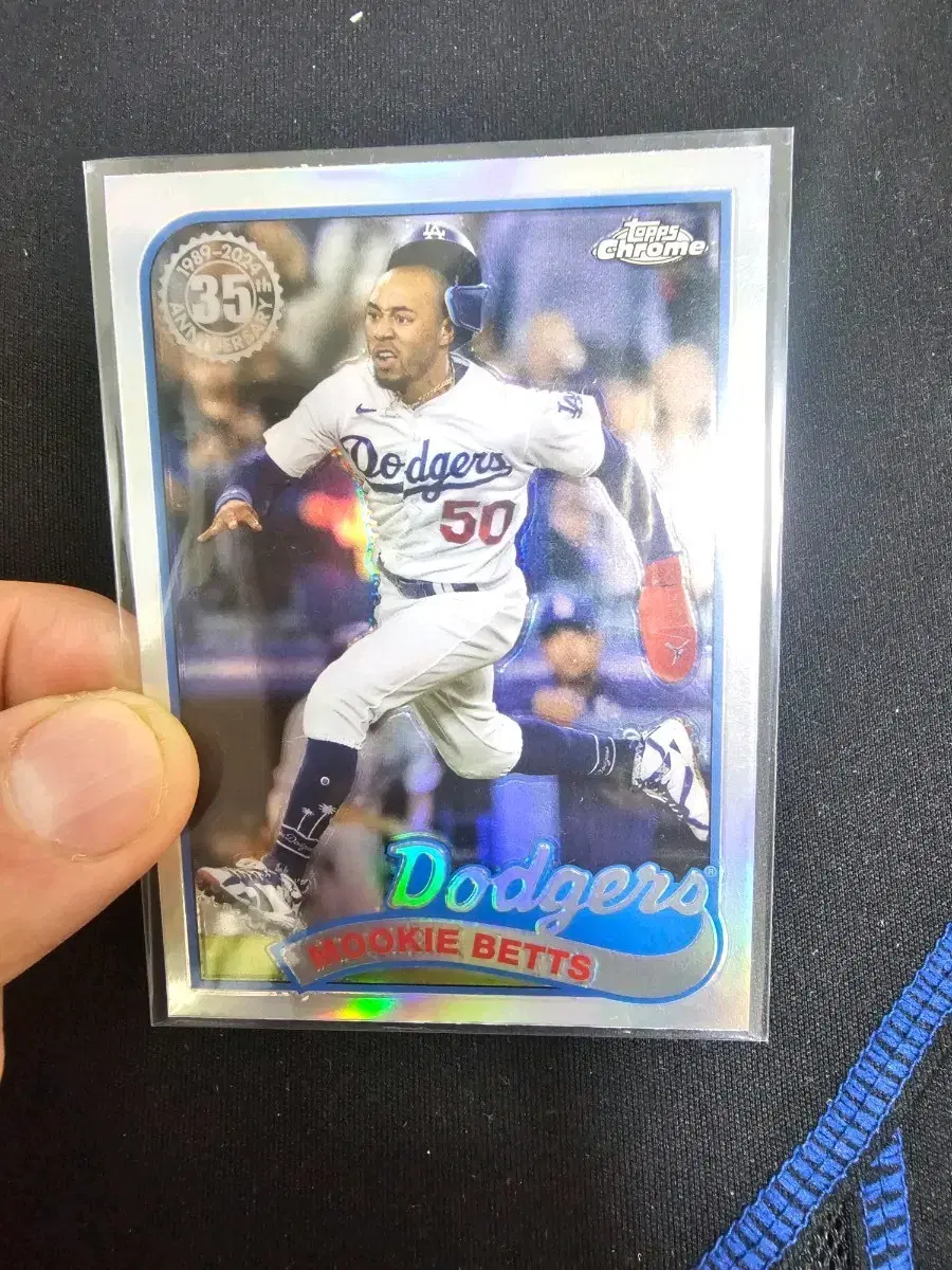 무키 베츠 루키 야구 카드 Dodgers 리플렉터 야구