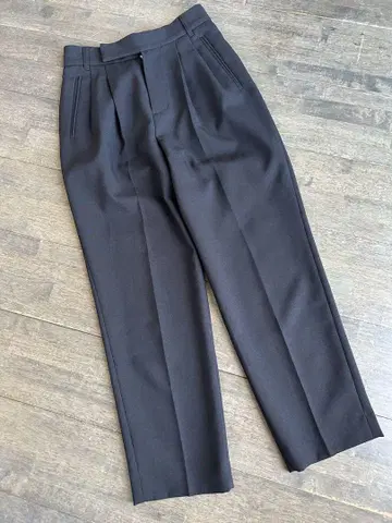 새상품급 Spick & Span 테이퍼드 팬츠 블랙