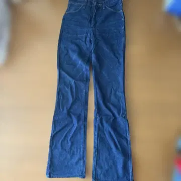 Wrangler 부츠컷 데님 다크 블루